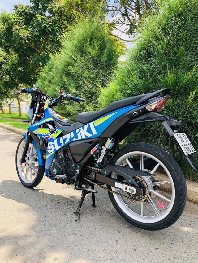 Satria 150 độ với dàn chân siêu kinh điển đến từ xứ sở hoa anh đào - 7