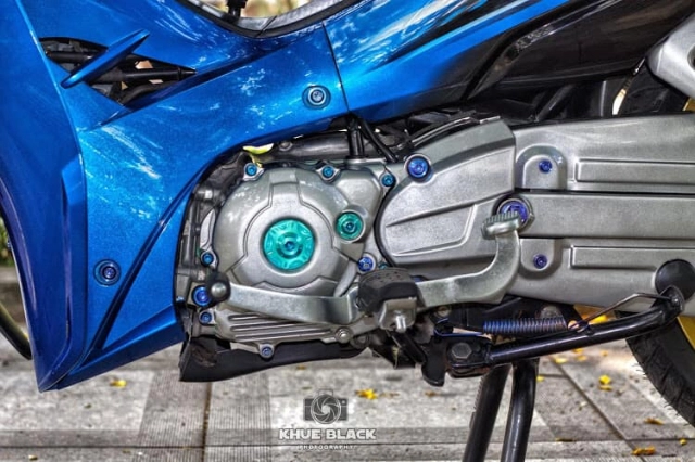 Sirius độ full option với điểm nhấn trợ lực trung tâm hiếm thấy - 8