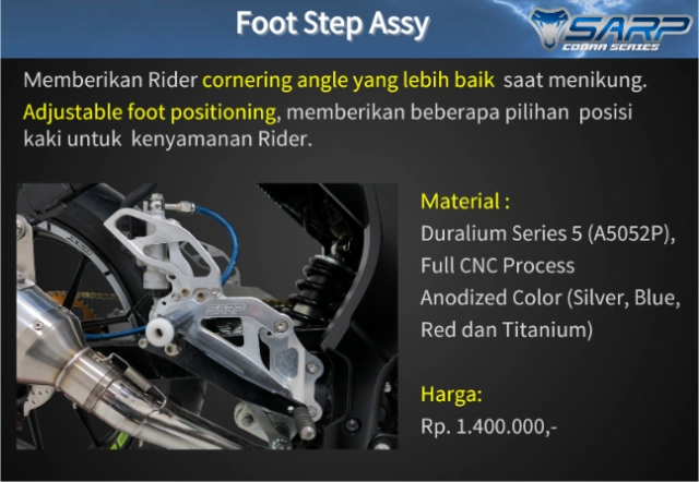 Suzuki gsx r150 với option đồ chơi chính hãng sarp tại thị trường indo - 3