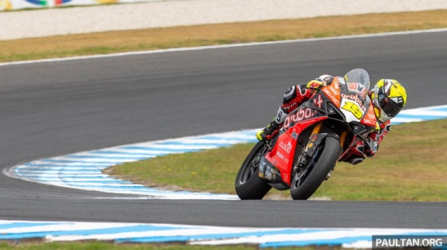 Thử nghiệm trước cuộc đua wsbk 2019 bautista đứng đầu với ducati v4r - 20