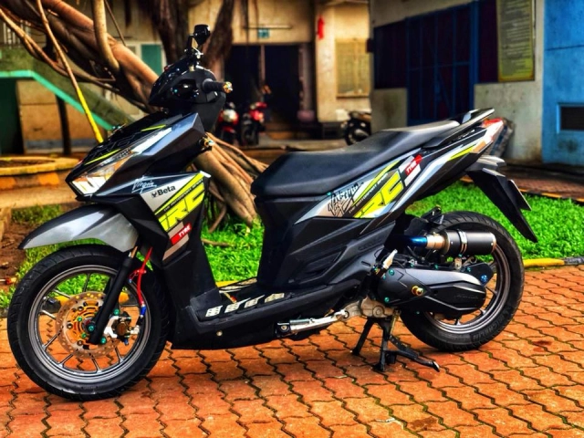 Vario 150 độ phuộc xéo phong cách ducati vừa ra mắt bản độ mới - 1