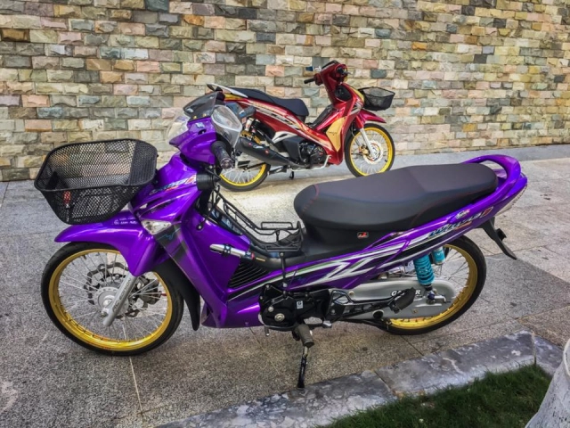 Wave 125 độ phong cách tím mộng mơ đẹp không tưởng - 4