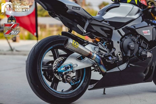 Yamaha r1m cực phẩm độ ấn tượng với dàn chân rotobox cao cấp - 5