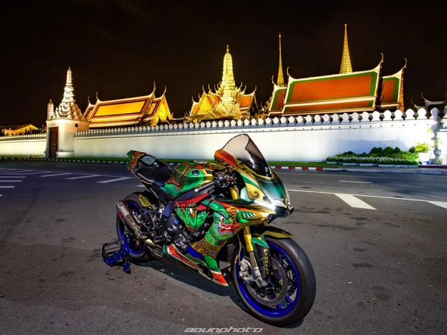 Yamaha r1m đậm phong cách với style vị thần châu á - 7