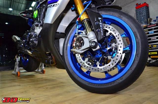 Yamaha r1m khá hấp dẫn với lối xây dựng đẳng cấp từ bd speed racing - 13