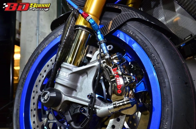 Yamaha r1m khá hấp dẫn với lối xây dựng đẳng cấp từ bd speed racing - 15