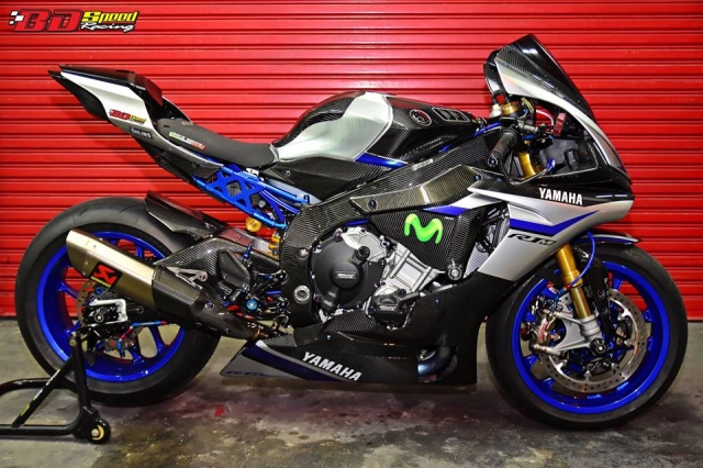 Yamaha r1m khá hấp dẫn với lối xây dựng đẳng cấp từ bd speed racing - 20