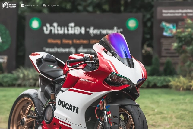 Ducati panigale 899 độ đỉnh điểm với công nghệ đồ chơi cao cấp - 4