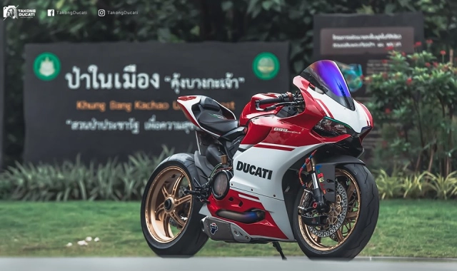 Ducati panigale 899 độ đỉnh điểm với công nghệ đồ chơi cao cấp - 17
