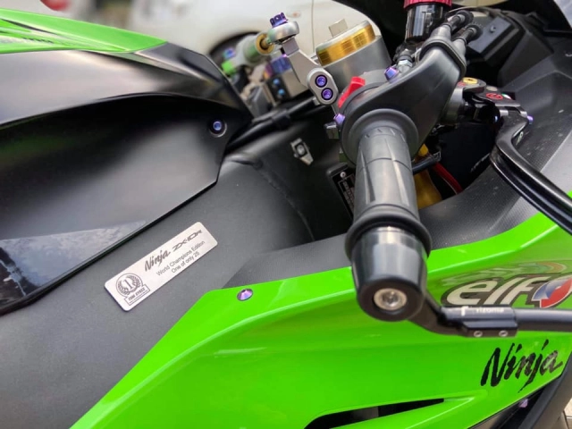 Kawasaki zx-10r phiên bản world champion edition hàng hiếm độ full bài - 4