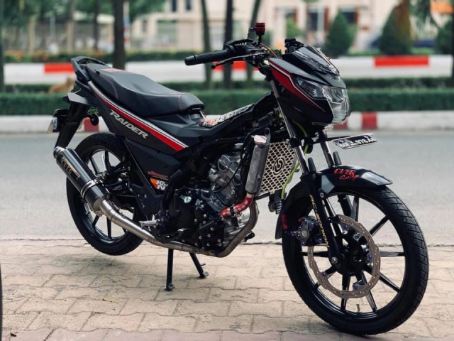 Raider 150 độ siêu bắt mắt với gói phụ kiện hàng hiệu - 9