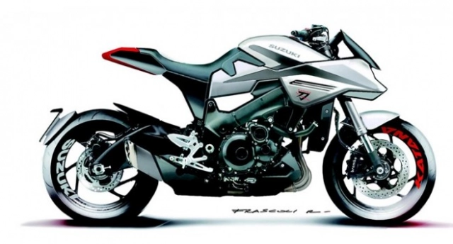 Suzuki dự kiến sẽ giới thiệu katana 150 cạnh tranh với honda cb150r - 4