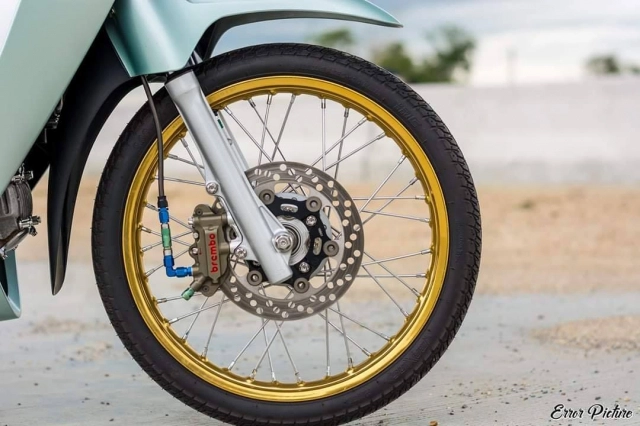 Wave 125 độ ấn tượng với dàn chân tuyệt đỉnh của biker thailand - 6