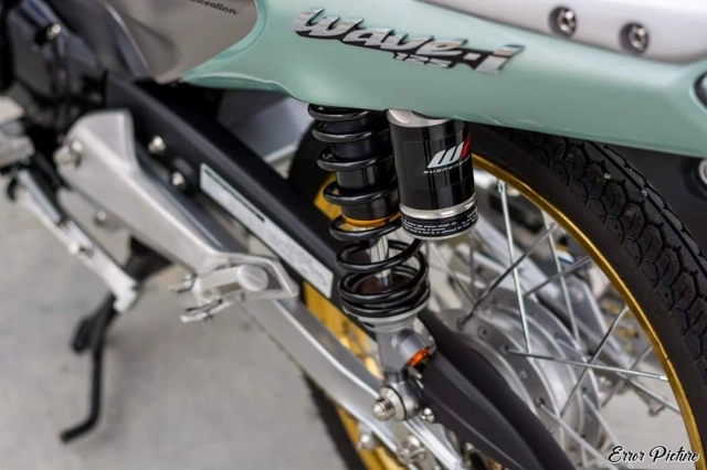 Wave 125 độ ấn tượng với dàn chân tuyệt đỉnh của biker thailand - 7