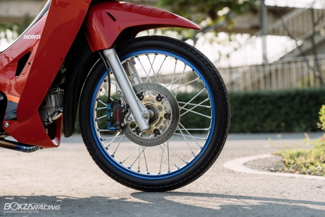 Wave 125 độ dàn chân quá đỉnh khiến người xem lịm tim - 7