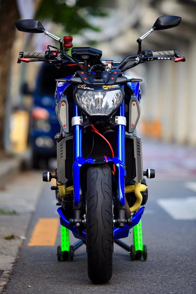 Yamaha mt-09 độ đầy chất chơi với dàn đồ chơi đỉnh khỏi chỉnh - 3