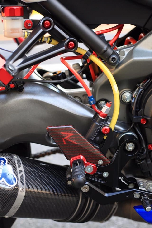 Yamaha mt-09 độ đầy chất chơi với dàn đồ chơi đỉnh khỏi chỉnh - 11