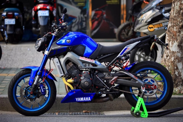 Yamaha mt-09 độ đầy chất chơi với dàn đồ chơi đỉnh khỏi chỉnh - 13