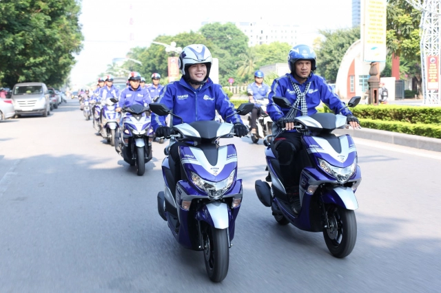 Yamaha vn tổ chức hành trình asean touring nhằm kỷ niệm 5 năm ra mắt động cơ blue core - 11