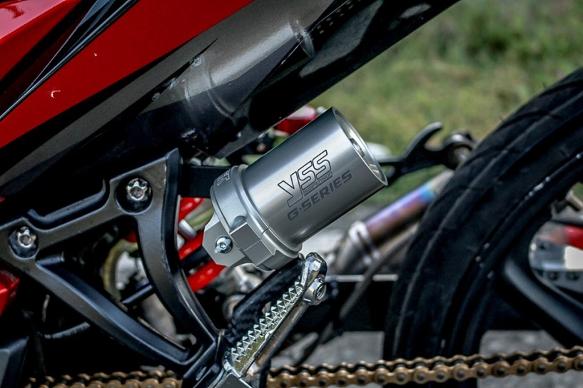 Exciter 135 độ hóa thành siêu phẩm với bộ áo lc135 - 10