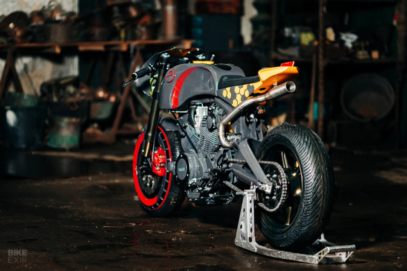 Yamaha tr1 độ kịch tính với phong cách cafe racer - 9