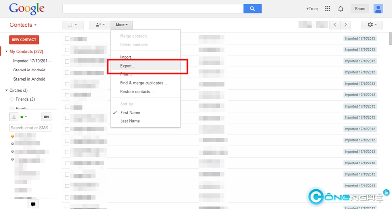 Hướng dẫn chuyển danh bạ từ tài khoản gmail sang iphone - 3