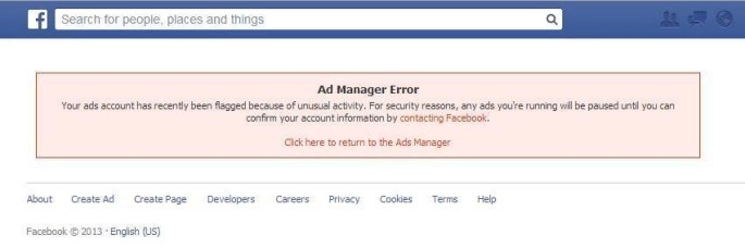 Hướng dẫn phục hồi tài khoản facebook ads bị khoá ad manager error - 2