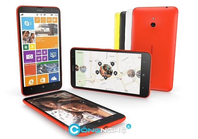 Lumia 1320 đàn em của 1520 có giá tốt bán ra đầu tiên ở việt nam - 1