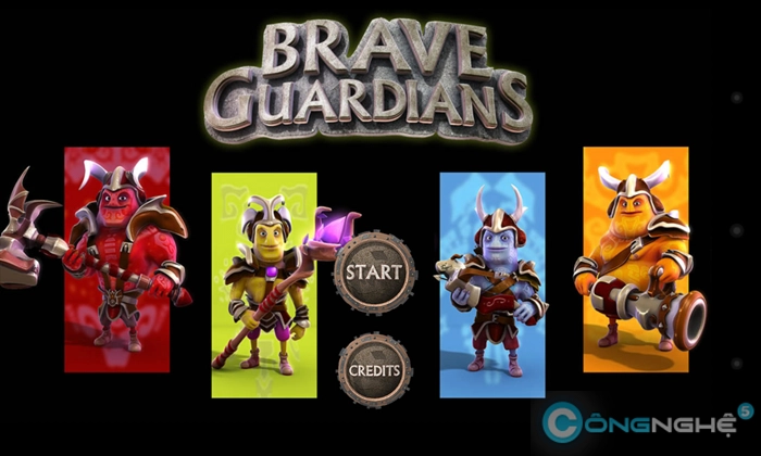 Brave guardians game thủ thành có đồ họa đỉnh - 1
