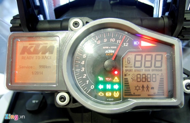 Cận cảnh siêu môtô ktm 1290 adventure tại việt nam - 4
