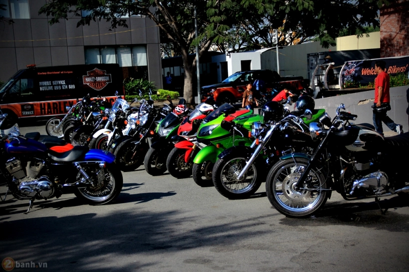 Đoàn motor diễu hành tại sài gòn trong ngày bế mạc bike week 2014 - 5