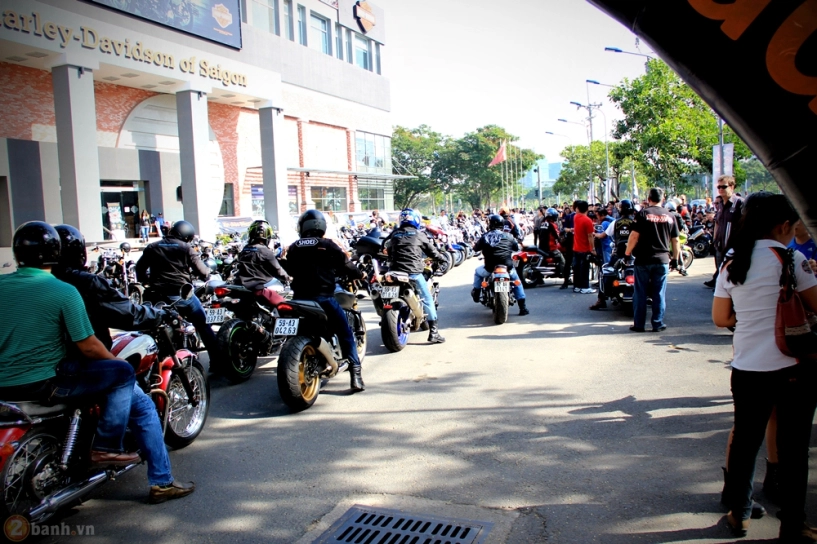 Đoàn motor diễu hành tại sài gòn trong ngày bế mạc bike week 2014 - 12