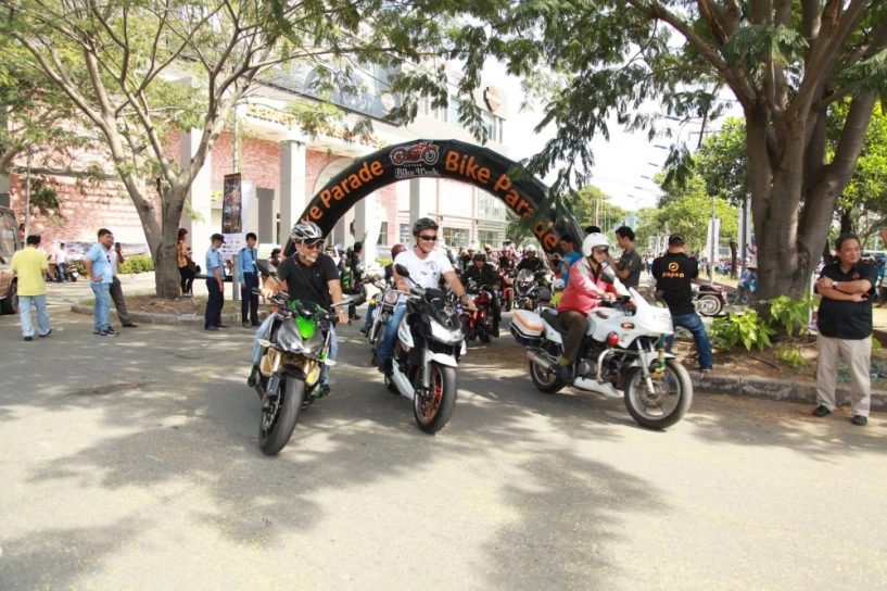 Đoàn motor diễu hành tại sài gòn trong ngày bế mạc bike week 2014 - 32
