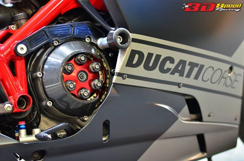 Ducati 848 evo corse se độ siêu khủng trên đất thái - 9