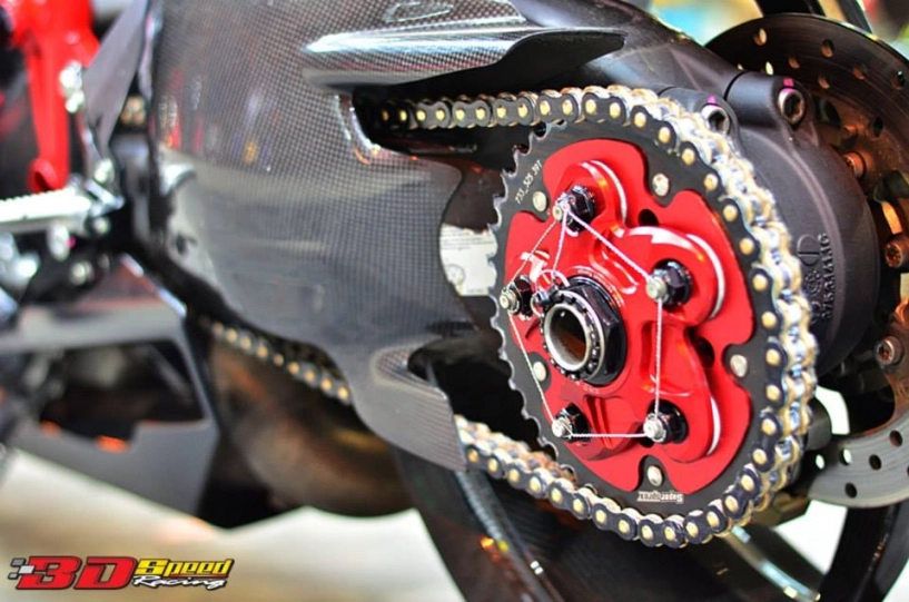 Ducati 848 evo corse se độ siêu khủng trên đất thái - 13