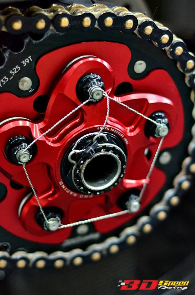 Ducati 848 evo corse se độ siêu khủng trên đất thái - 14