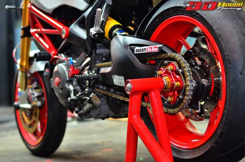 Ducati monster 796 khi con quỷ một giò độ cực chất - 15