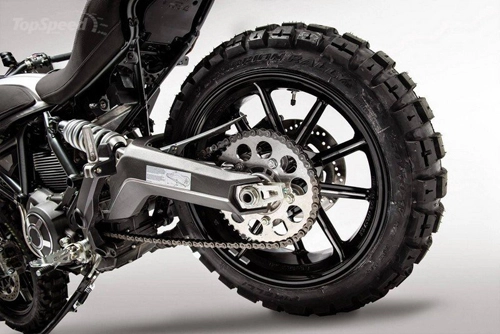 Ducati scrambler dirt track bản concept hoài cổ nhưng cá tính - 7