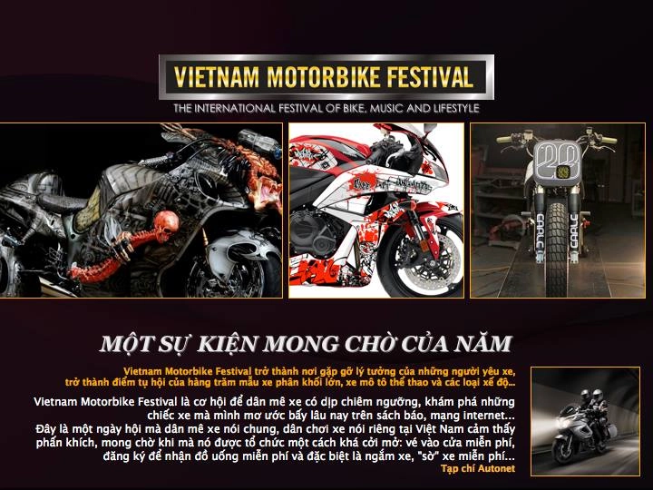 Ngày hội vietnam motorbike festival điểm đến của những cuộc chơi - 3