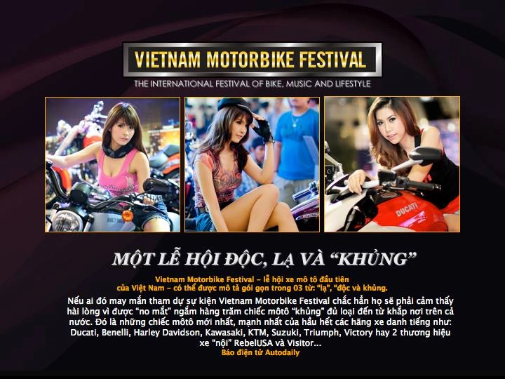 Ngày hội vietnam motorbike festival điểm đến của những cuộc chơi - 4