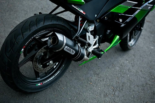 Thợ việt biến cbr150r thành kawasaki ninja 300 - 9