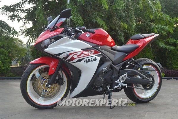 Yamaha r25 độ của 1 biker indo - 1