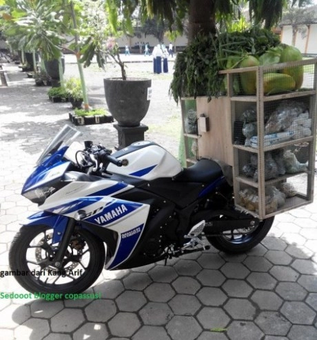 Yamaha r25 kawasaki ninja 250r dùng làm bán hàng rong - 6