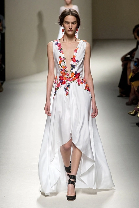 10 bộ váy đẹp nhất của tuần thời trang milan 2014 - 5