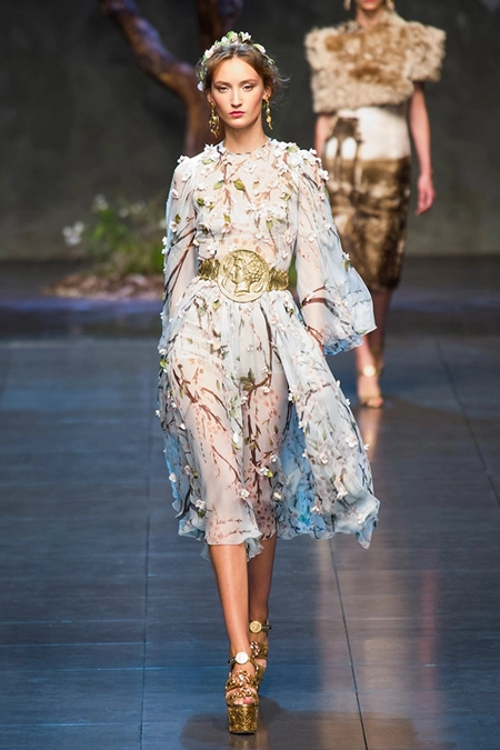 10 bộ váy đẹp nhất của tuần thời trang milan 2014 - 7
