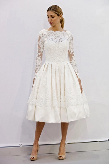 20 bộ váy cưới ngắn đẹp nhất 2015 tiếp - 3