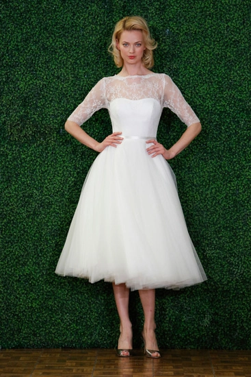 20 mẫu váy cưới ngắn đẹp nhất 2015 - 9