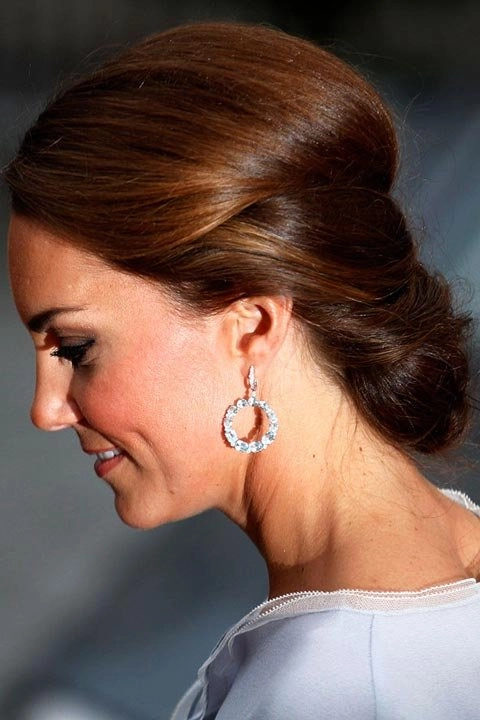 5 kiểu tóc trang nhã của kate middleton - 4