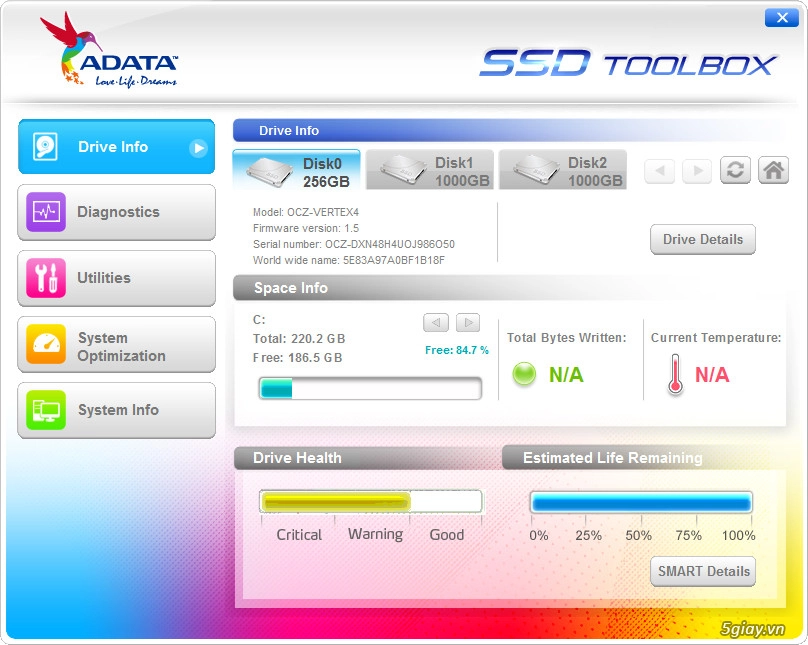 Adata technology ra mắt phần mềm ssd toolbox - 2