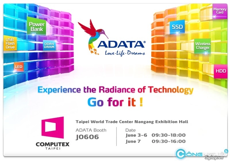 Adata trình diễn đầy đủ các dòng sản phẩm tại computex 2014 - 1